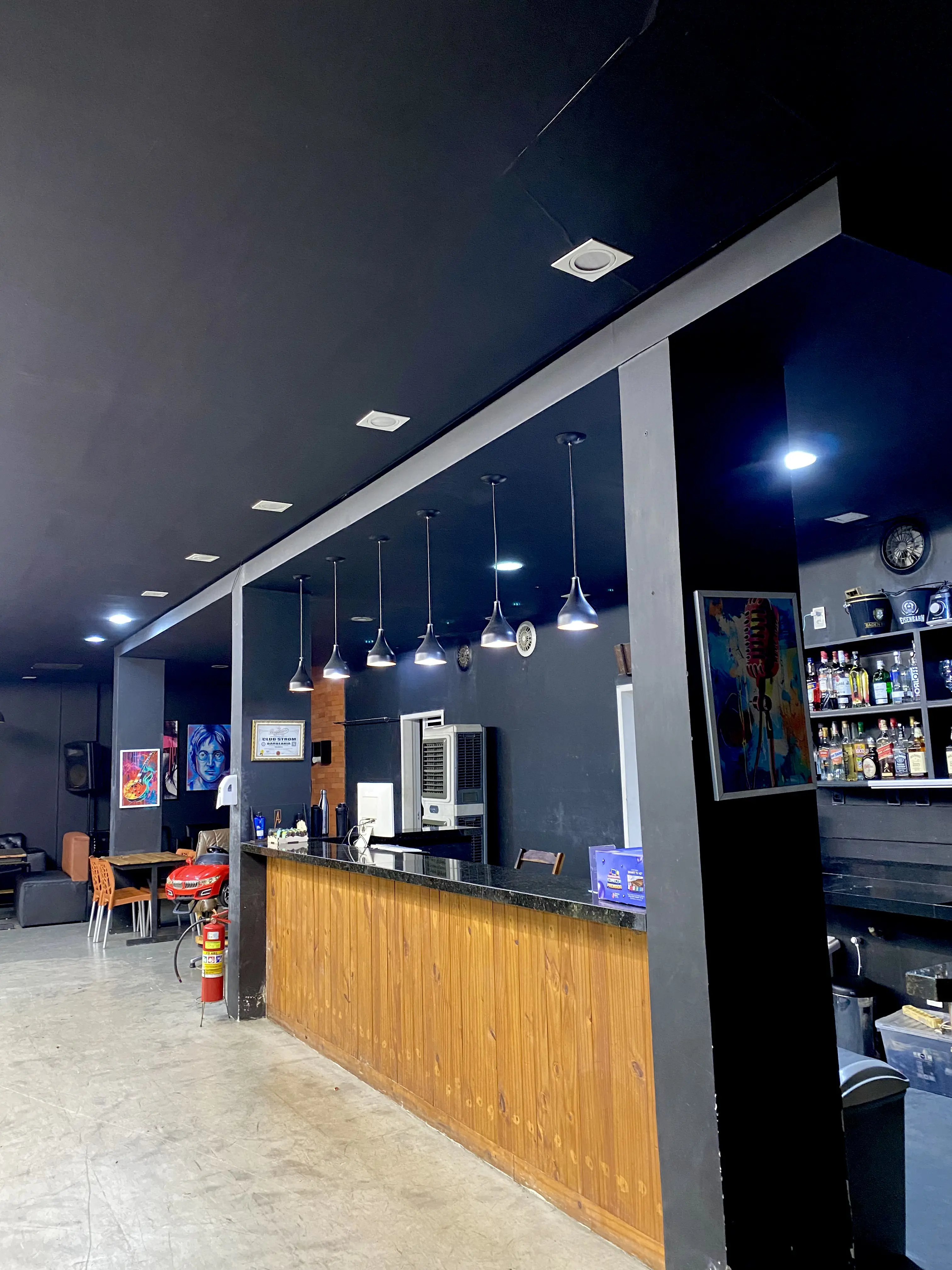 Imagem do espaço da entrada